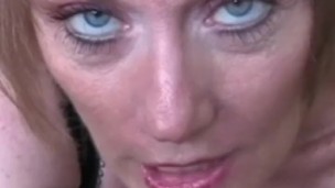 Amateur Wifey Sucks Off Her Husband And Catches His Cum