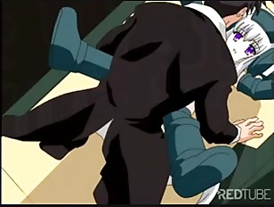 Horny anime teens fuck