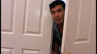 Horny Indian slut takes a bunch of dicks in her holes