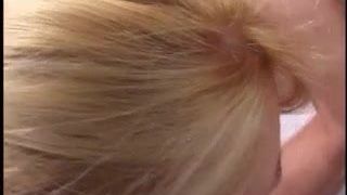 Stud banging this cute blue eyed whore