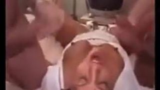 The husband takes his slutwife video