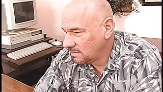 Three studs cream sexy cock sucking bitch after DP fucking in FMMM foursome