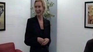 German mature gangbanged in all holes