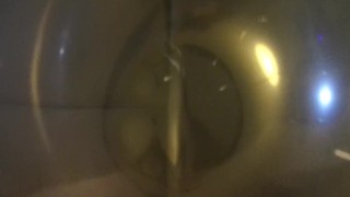 Fucking this balloon and cumming mulitple times in it