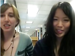 2 teens amateur masturbate in public