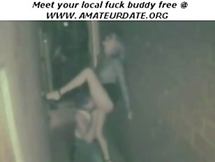 Amateur teens fucking in alley