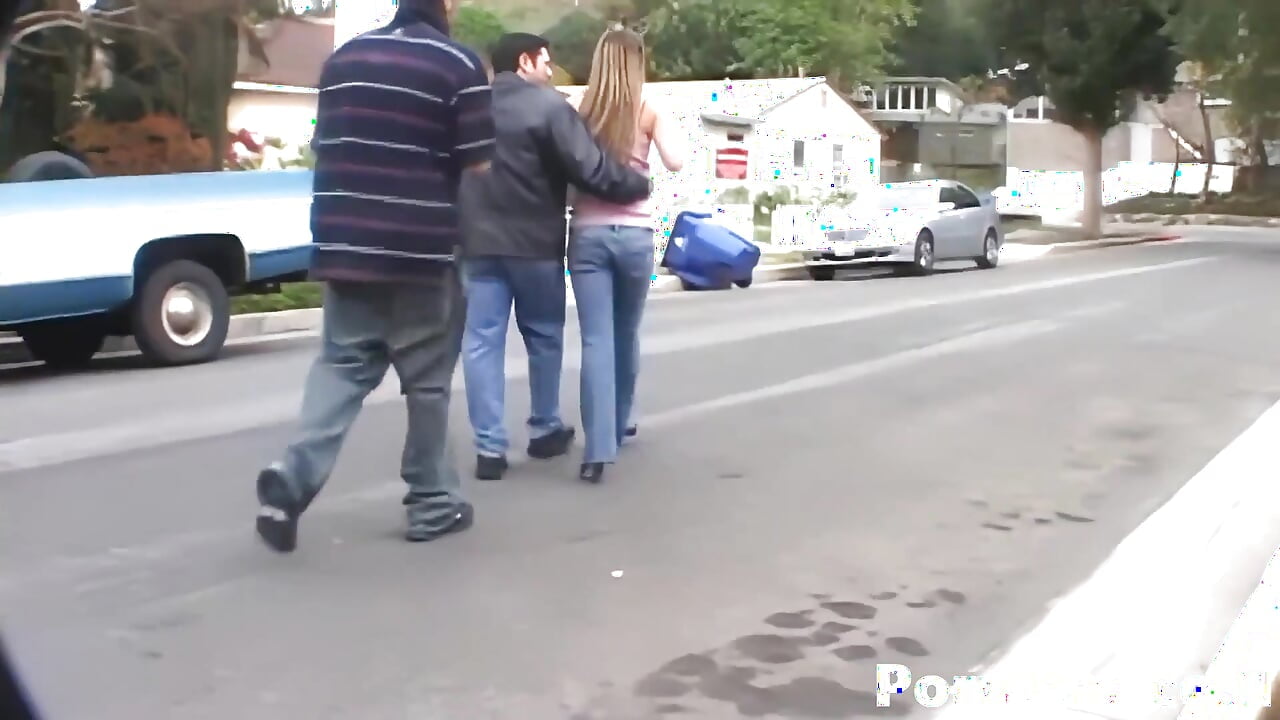 Blonde Denice K Wanted Three Cocks Together