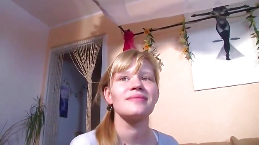 Stunning Blonde Babe Gets Fucked Deep by a Huge Cock