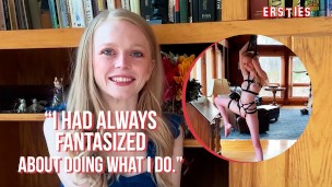 Ersties – Sexy Babe From Texas Ties Herself Up