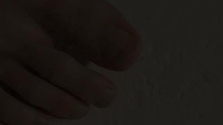 Feet tickling and balls massage with blonde k